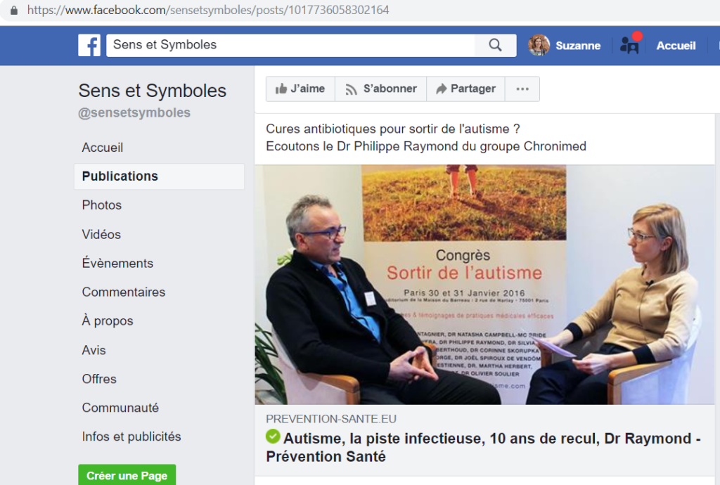 2016 Antibiotiques pour guerir lautisme dr Raymond