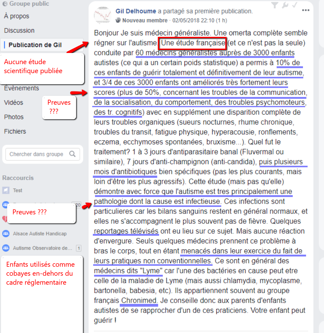 Sélection de captures d'écran sur Chronimed 16 post dr delhoume c